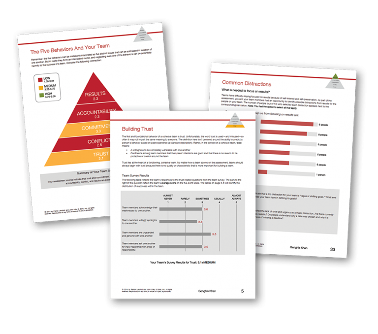 5 Behaviours Report